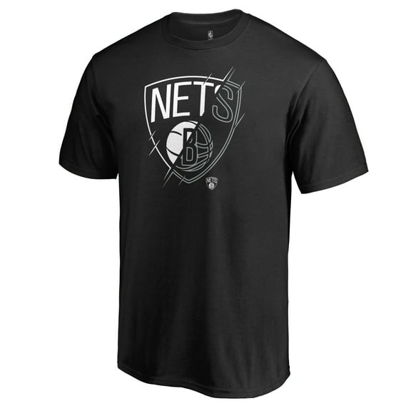 Men's Black Brooklyn Nets X-Ray T-Shirt