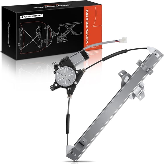 A-Premium Power Electric Window Regulator with Motor Compatible with Chevrolet Spark 13-15 Spark EV 14-16 Hatchback Front Driver Side