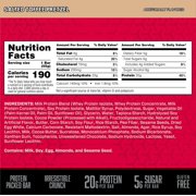 Protein Crisp, Protein Packed Bar, Salted Toffee Pretzel, 12 Bars, 1.94 oz (55 g) Each, BSN