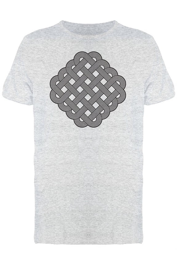Intertwined Celtic Knot T-Shirt Men -Image by Shutterstock, Male Large
