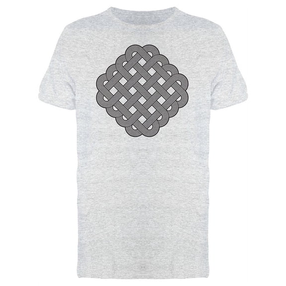 Intertwined Celtic Knot T-Shirt Men -Image by Shutterstock, Male Large