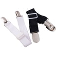 thumbnail image 2 of Cubierta de colchón elástico ajustable soporte de esquina Clip sujetadores de sábanas correas pinzas cordón de suspensión 8 piezas Speravity  JJ15932-02, 2 of 6