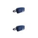 thumbnail image 3 of sweethay Bolsa de lápices portátil para estudiantes, bolígrafos de Hotel, estuche de almacenamiento de gran capacidad, organizador de doble capa, Azul marino 2piezas, 3 of 6