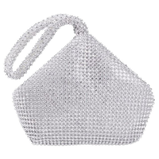 CIMAXIC Party 1Pc Party Handbag Rhinestone Cellphone Bag Coin Bag Multipurpose Change Purse,6.3"X5.91"X1.57"