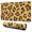 Yellow and Brown, variant on Long Mouse Pads for Desk,Yellow and Black Of Leopard Print Desk Mats on Top Of Desks, Desk Mouse Pad Extra Large with 3mm Non-Slip Base and Stitched Edge for Gaming,Office,Work,Home 31.5"x11.8"
