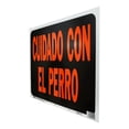 thumbnail image 2 of Letrero Cuidado Con El Perro Hyko Polímero Negro Y Naranja 3, 2 of 3