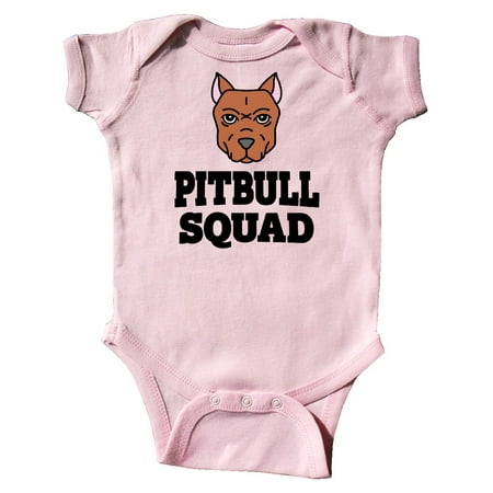 

Inktastic Dog Pitbull Squad Gift Baby Boy or Baby Girl Bodysuit