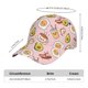 thumbnail image 2 of Fotbe Breakfast Gorro Clásico de Béisbol, Gorra Ajustable con Broche Snapback, Gorro de Exterior de Algodón Suave, 2 of 6