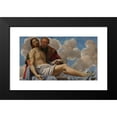 thumbnail image 2 of Giovanni Girolamo Savoldo 18x12 Black Modern Framed Museum Art Print Titled - Christ with Joseph of Arimathea (C. 1525), 2 of 5