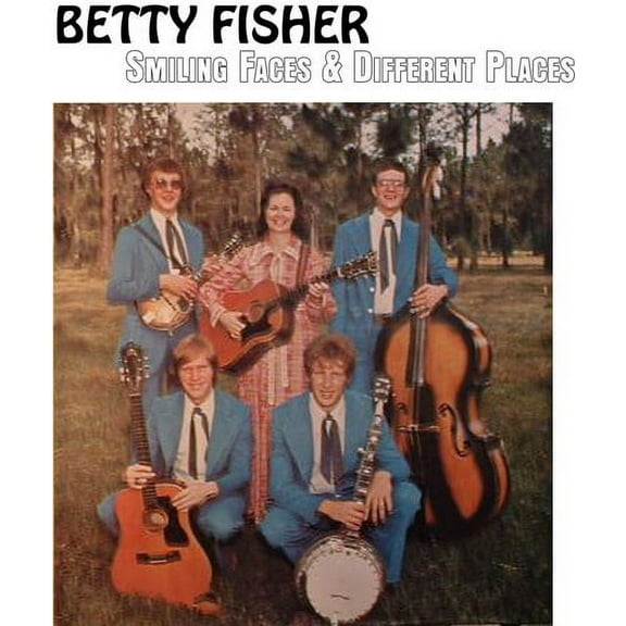 Betty Fisher - Smiling Faces & Different Places - Folk Music - CD