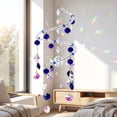 thumbnail image 3 of HWRETIE Spinning Wind Chime Crystal Suncatcher,with Beads,Colorful Hanging Garden Decor, 3 of 6