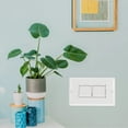 thumbnail image 3 of Shisuyan Rocker Combination Switch 2 Individual Decorator Switch 10 Amp Light Switch with Wall Cover, 3 of 8