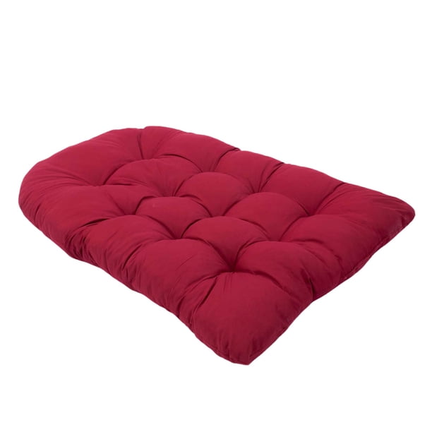 Cojín de silla de huevo para hamaca, asiento de columpio de jardín al aire libre, cojín de respaldo de nido de repuesto para banco, silla de mimbre, sofá Fivean unisex