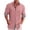 X Pink, variant on Men's Linen Shirt Long Sleeve Button Down Casual Shirts Untucked Dress Shirts Beach Vacation Fall Tops Black L