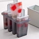 thumbnail image 4 of Suministros Molde De Helado Reutilizable De 4 Cavidades Para Suministros De Cocina De Yogur De Paletas DIY, 4 of 8