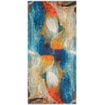 thumbnail image 2 of Rugs.com Haerfest Collection Rug – 4 Ft Runner Blue Low Rug Perfect For Hallways, Entryways, 2 of 6