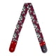 thumbnail image 1 of Correa para guitarra Strap o Tahali para guitarra acústica, bajo eléctrico, guitarra eléctrica Kidam  Calaberas & Rosas, 1 of 5