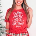 thumbnail image 2 of Christmas Shirt OMG Becky Look at Her Tree Funny Sarcastic Holiday Party Shirt for Women Vintage Red Shirt Adult Small, 2 of 3