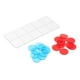 thumbnail image 1 of Juguetes de matemáticas, juguetes del alfabeto, conteo de números, suministros para enseñar el reconocimiento de números para juegos. rojo azul, 1 of 9