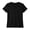 Black, variant on Elwylmiz Women's V Neck T Shirt Short Sleeve Basic Tee Tops Casual Soft Comfy Summer Fall Shirts