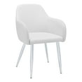 thumbnail image 3 of Monarch Specialties Dining Chair, Set Of 2, Side, Upholstered, Kitchen, Dining Room, PU, Metal, 3 of 13