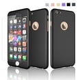 thumbnail image 1 of iPhone 6S Case, iPhone 6 Sturdy Case, Thin Exact-Fit Premium Matte Finish Dual Layer Hard Case For iPhone 6S / 6 with Tempered Glass Screen Protector For iPhone 6S / 6 4.7 -Blue, 1 of 4