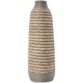 thumbnail image 5 of DecMode 24" Handmade Braided Brown Seagrass Vase with Layered Gray Paneling, 5 of 8