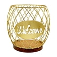 thumbnail image 1 of Aedtie Rack Coffee Pod Holder K Cup Holder Organizer For Counter Large Capacity Pineapple Shaped Metal Wire Coffee Pods Holder Coffee Pod Storage Basket For Kitchen Desktop, 1 of 8