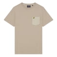 thumbnail image 1 of Lyle & Scott Mens Tonal Pocket T-Shirt, 1 of 5