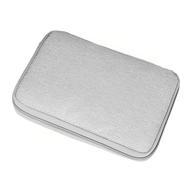 Yuarrent Bolsa de almacenamiento digital Ahorro de espacio Estuche de transporte de gran capacidad A prueba de arañazos de paquetes Almacenamiento y organización del hogar gris 2