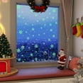 thumbnail image 6 of Linnome Glow in The Dark Christmas Snowflake Window Wall Decals - Self-Adhesive Fluorescent Sticker Set for Holiday Home Party Decorations, Night Light Luminous Effects, 6 of 6