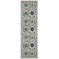 thumbnail image 3 of SAFAVIEH Evoke Charlotte Floral Runner Rug, Ivory/Blue, 2'2" x 7', 3 of 8