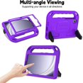 thumbnail image 3 of AVAWO Kids Case for Samsung Galaxy Tab A9 8.7 Inch 2023 & Tab A7 Lite 8.7 Inch 2021, with Built-in Screen Protector Shockproof Handle Stand Kids Case for Samsung Galaxy Tab A9 8.7 Inch 2023 Purple, 3 of 8