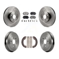 thumbnail image 1 of Transit Auto Front Rear Disc Brake Rotors Ceramic Pads and Drum Kit for Car Toyota Corolla K8T-103685, 1 of 11