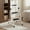 Gray, variant on Portable Ladder, Foldable 3-Step Stool with 20" Wide Non-Slip Pedal, Lightweight and Heavy duty, Hold up to 800lbs