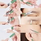 thumbnail image 4 of HANTEKAS Set de manicura 10 en 1 de acero inoxidable, cortaúñas, tijeras, kit de herramientas de pedicura, kit de aseo de viaje portátil para hombres y mujeres con estuche de cuero (verde jade), 4 of 5