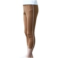 thumbnail image 4 of Lenpel Girls' Capri Leggings Soft Casual Cotton High Waisted Stretchy Yoga Cropped Pants Lounge Workout Tights, 4 of 6