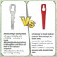 thumbnail image 4 of 10pcs Replacement Grass Trimmer Blades,grass Trimmer Blades Metal Tungsten Steel Accessoriesor(serrated), 4 of 5