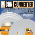 thumbnail image 1 of The Can Converter-Recessed Can Light Converter Kit for R56 Model, White & Flat Medallion, 1 of 1