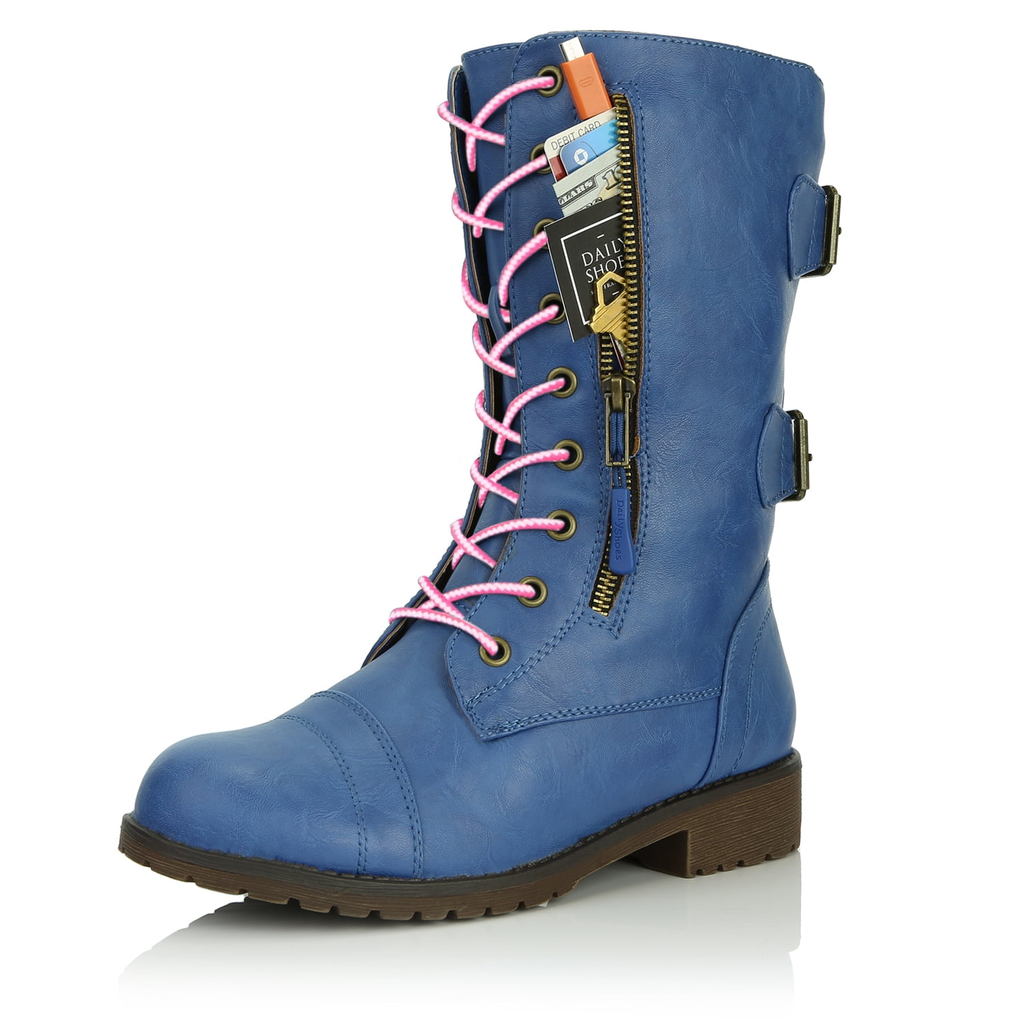 flat combat boots