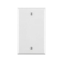 Leviton 001-88014 Blank Wall Plate White Lot of 6