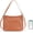 Brown, variant on Hobo Crossbody Bags for Women Retro Leather Purses Handbags|Built-in Tag&RFID Blocking Card Slots
