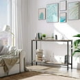 thumbnail image 5 of HOOBRO Console Table 47.2" Narrow Skinny Table Industrial Entryway Living Room Hallway BF20XG01G1, 5 of 5
