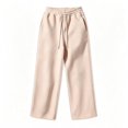 thumbnail image 5 of JIAYUE Women 2 Piece Set Solid Color Long Sleeve Hoodies With Jogger Pants Outfit for Party Wear, 5 of 5
