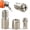 3mm (1/8"), variant on Angle Grinder Conversion Kit 3mm/6mm Dual Collet – Universal Straight Grinder Adapter For Carving & Polishing, 100-Tyle Angle Grinder Adapter for 5/8"‑11 Thread (3mm (1/8") + 6mm (1/4"))