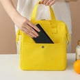 thumbnail image 6 of Walbest Large Lunch Bag Tote Bag Macaron Pack, Heat Insulation Oxford Cloth External Pocket Waterproof Lunch Pouch - Idea for Beach, Picnics, Road Trip, Meal Prep, Everyday Lunch to Work or School, 6 of 7
