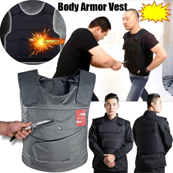 Protective Bulletproof Vest Bulletproof Vest Body Armor Vest Adjustable  Protective Bulletproof Vest