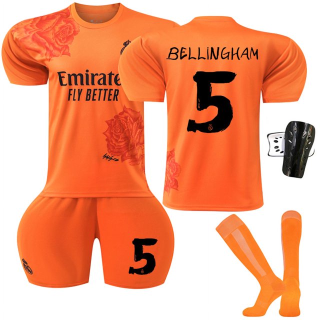 Maillot de Soccer pour Garçons et Filles MODRIC 10 RONALDO 7 BELLINGHAM 5