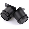 thumbnail image 2 of Ownmy 4 patas de muebles de acero inoxidable de 2 pulgadas, patas de metal para gabinete, patas de escritorio, elevadores redondos ajustables de metal para muebles, patas de repuesto, patas de esquina, 2 of 5