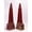 Red, variant on AA Importing Elephant Finial Pair